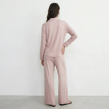 Luxury Dusty Pink Sleep Set Linen
