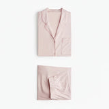 Luxury Dusty Pink Sleep Set Linen