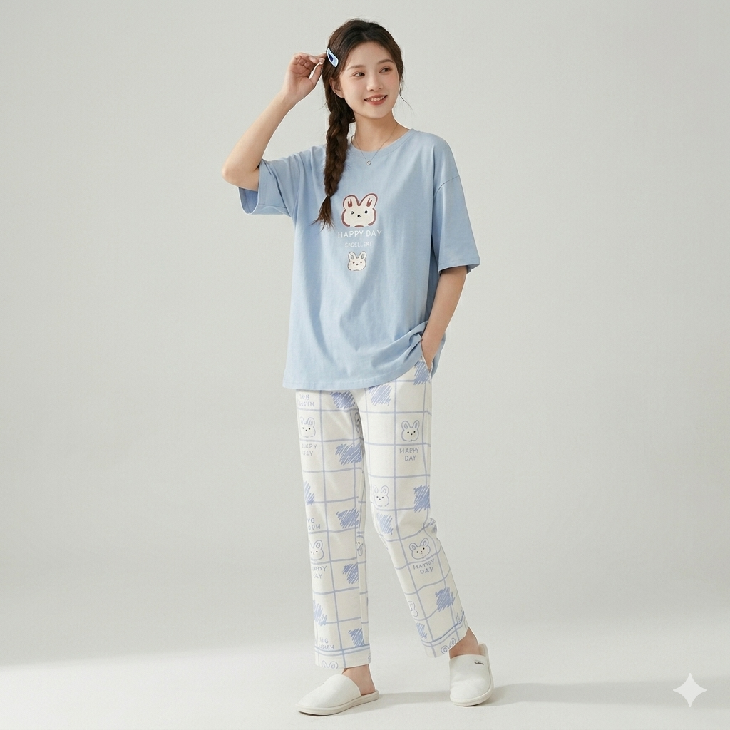 Soft Cotton PJ Suit - P9